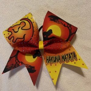 Lion King “Hakuna Matata” Cheer Bow